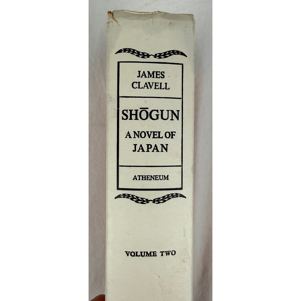 Shogun A Novel of Japan James Clavell Volume 2 Hardcover 1975 Atheneum Vintage - Picture 3 of 9